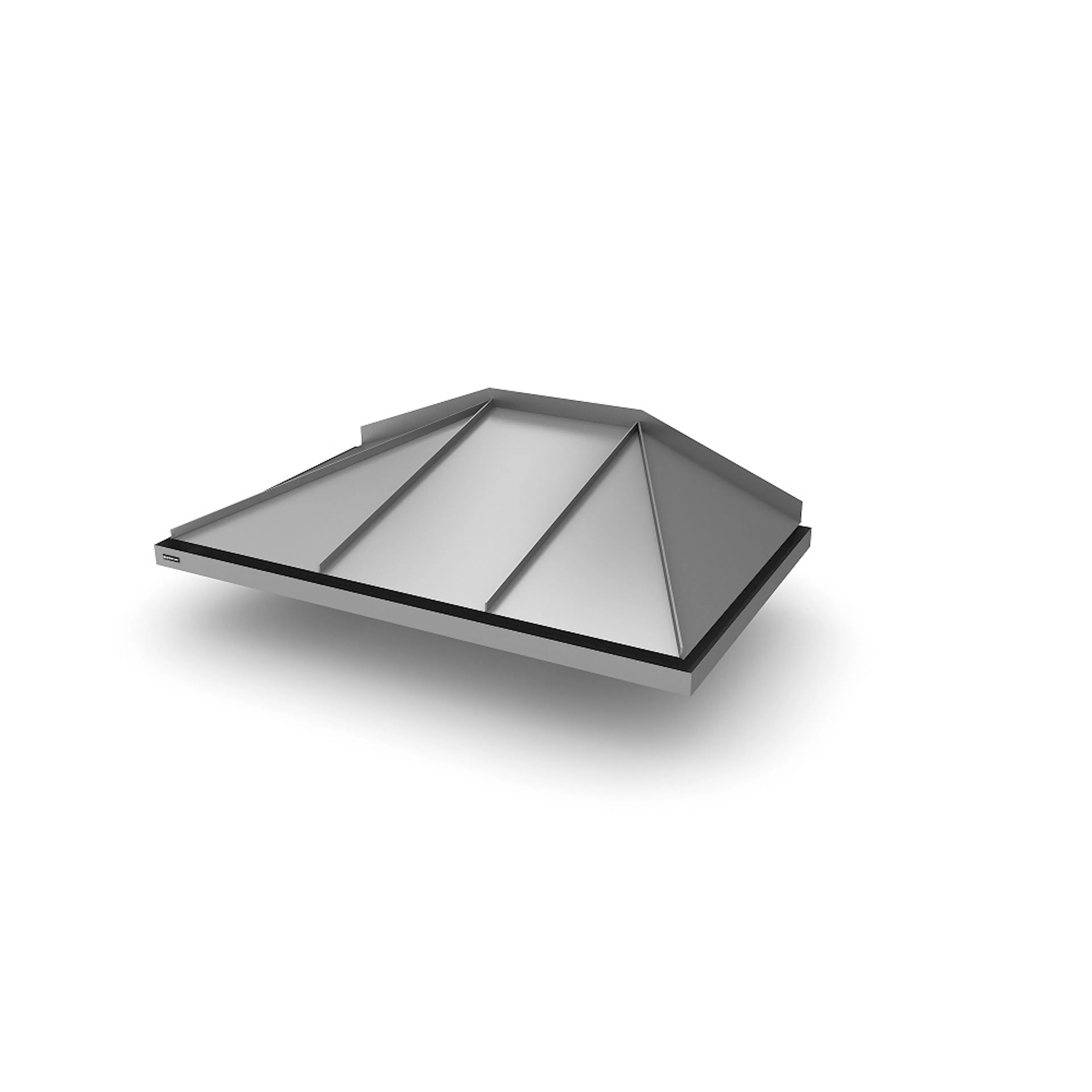 Mörk Silvermetallic (RAL 9007)