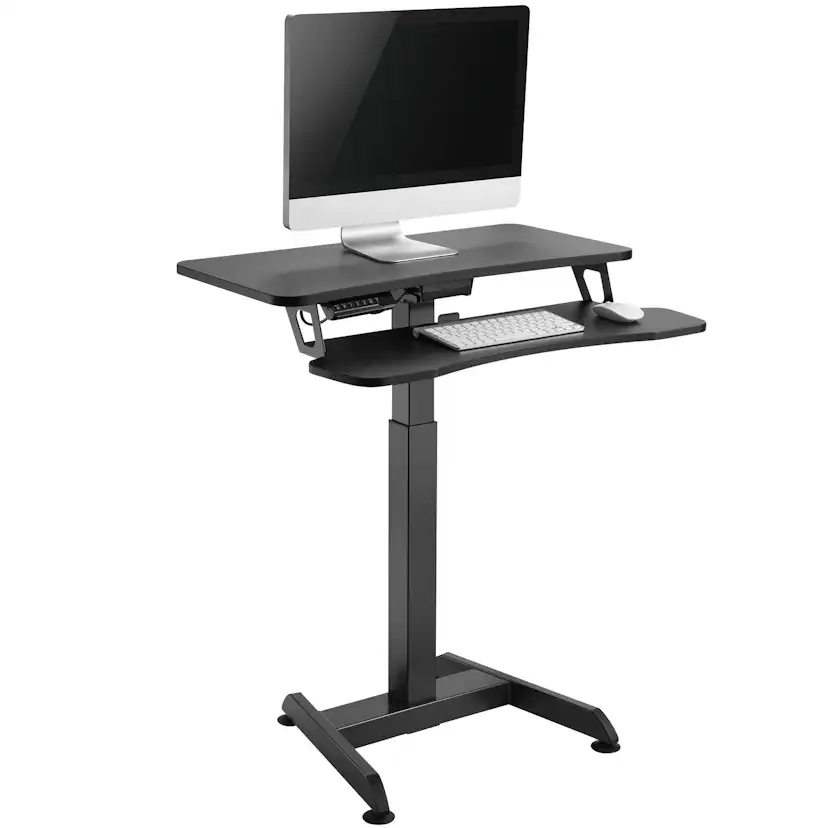 Sitt-/stå-arbetsstation LogiLink Elektriskt Justerbar