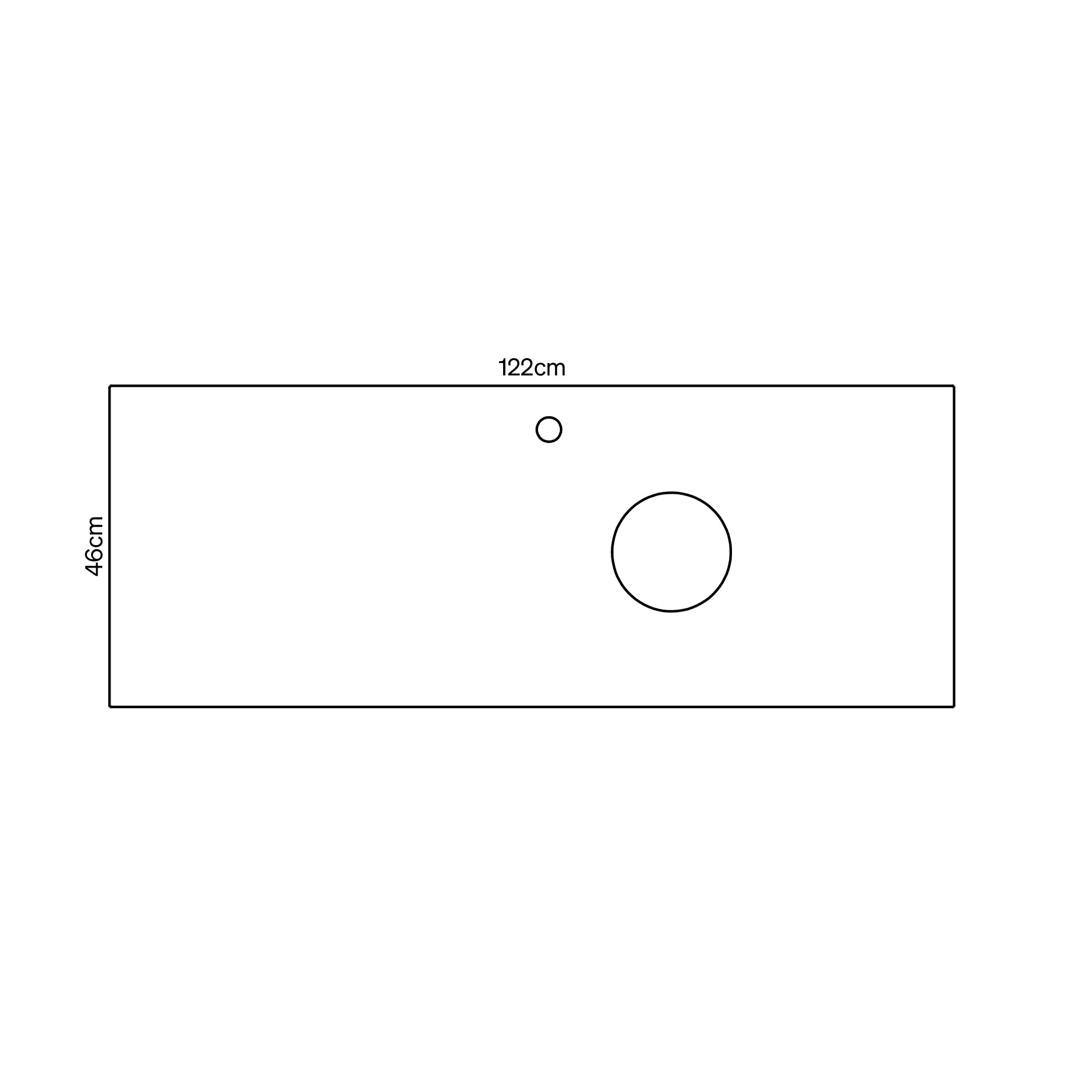 Bänkskiva Svedbergs Epos Sirius
