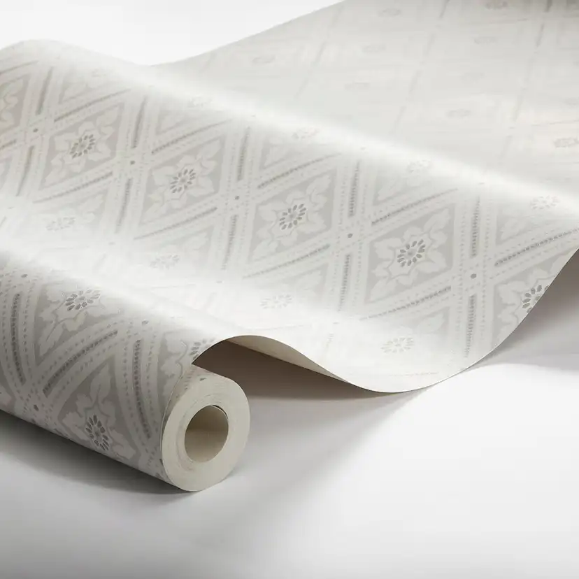 Tapeter Boråstapeter Falsterbo III Ester 7659 EasyUp, Mönstrad Grå