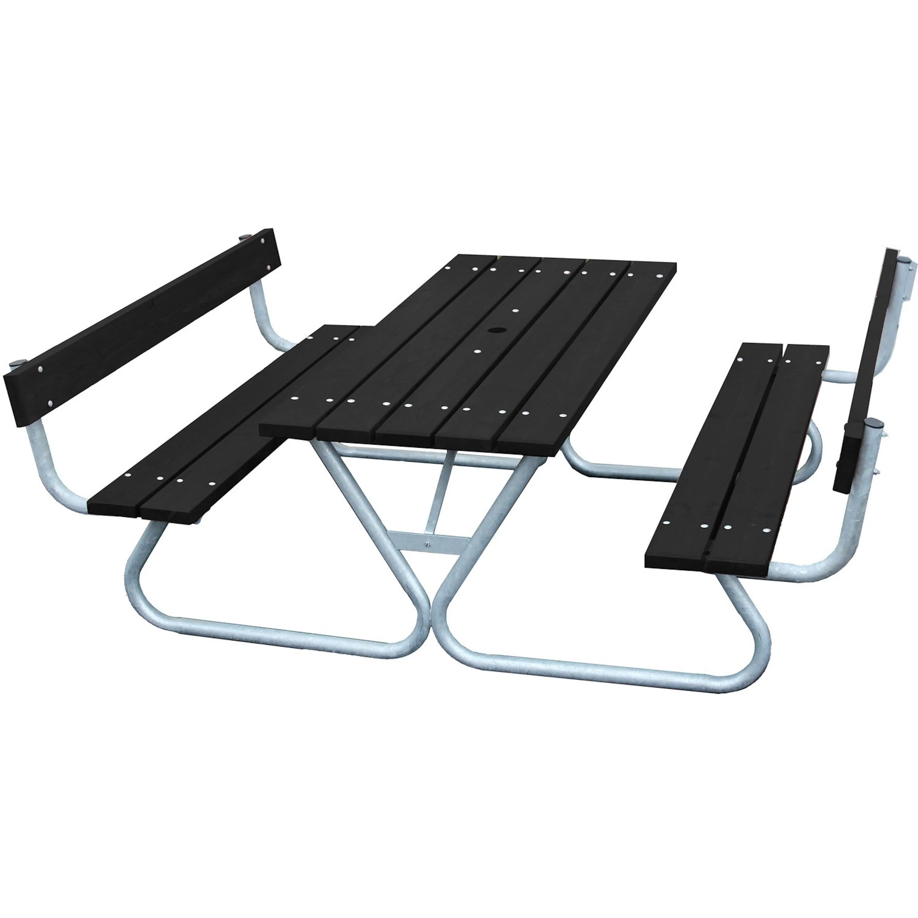 Bänkbord Utomhus Eden Wood Robust med Rygg