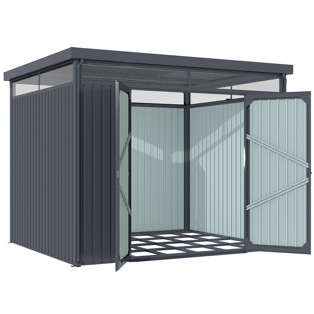 Växthus Metalcraft 24m² Stålram & Plastöverdrag