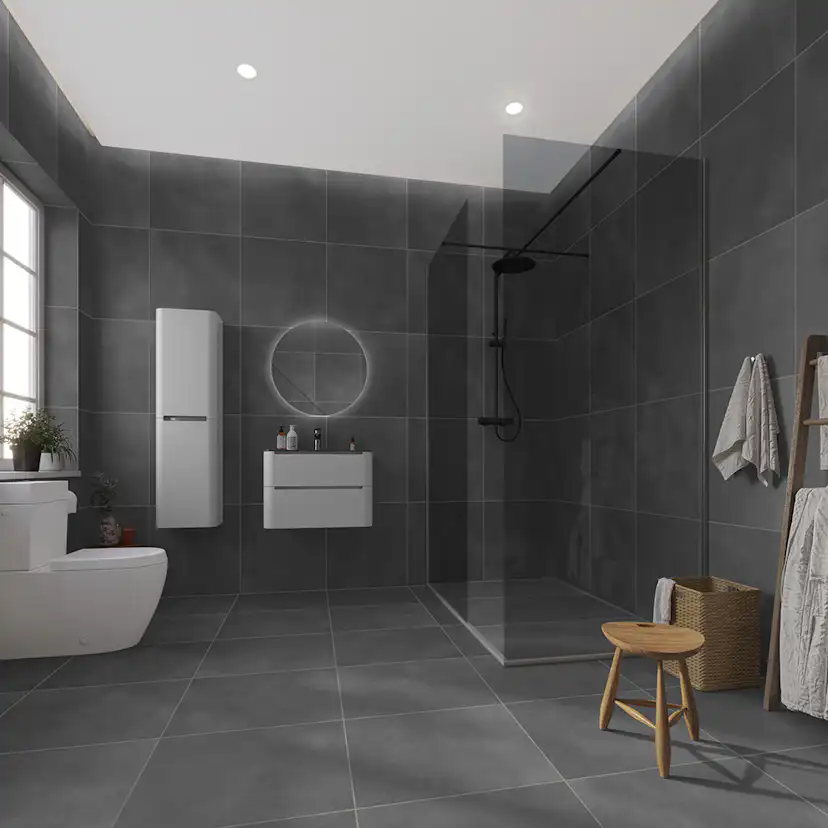 Klinker Tenfors Town Antracite 60x60 cm