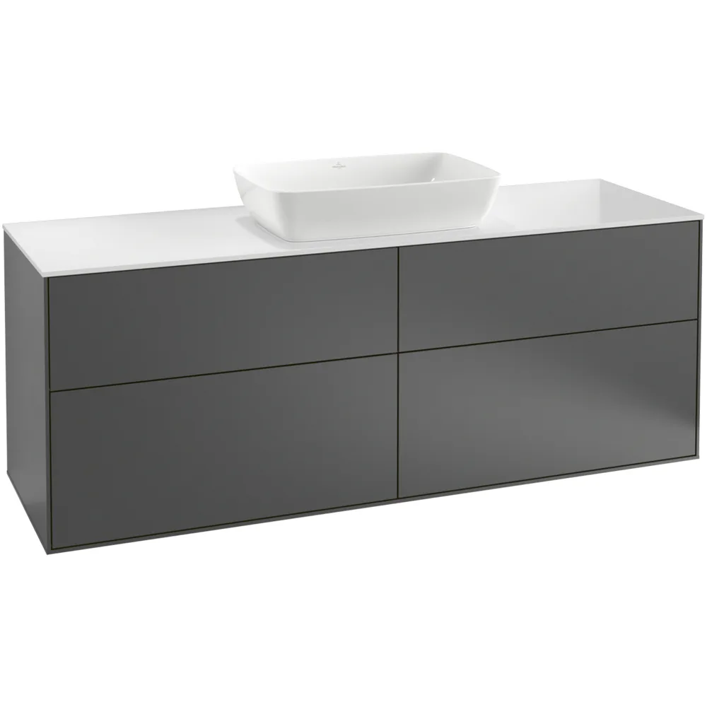 Tvättställsskåp Villeroy & Boch Finion med 4 Lådor och Bänkskiva för Fristående Tvättställ från Artis & Collaro