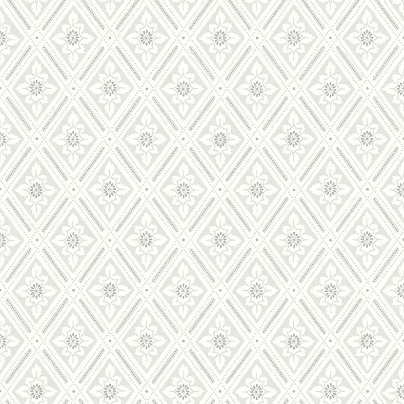 Tapeter Boråstapeter Falsterbo III Ester 7659 EasyUp, Mönstrad Grå