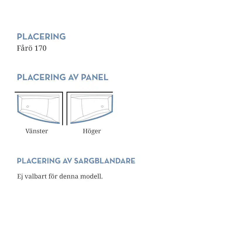 Badkar Swebad Fårö