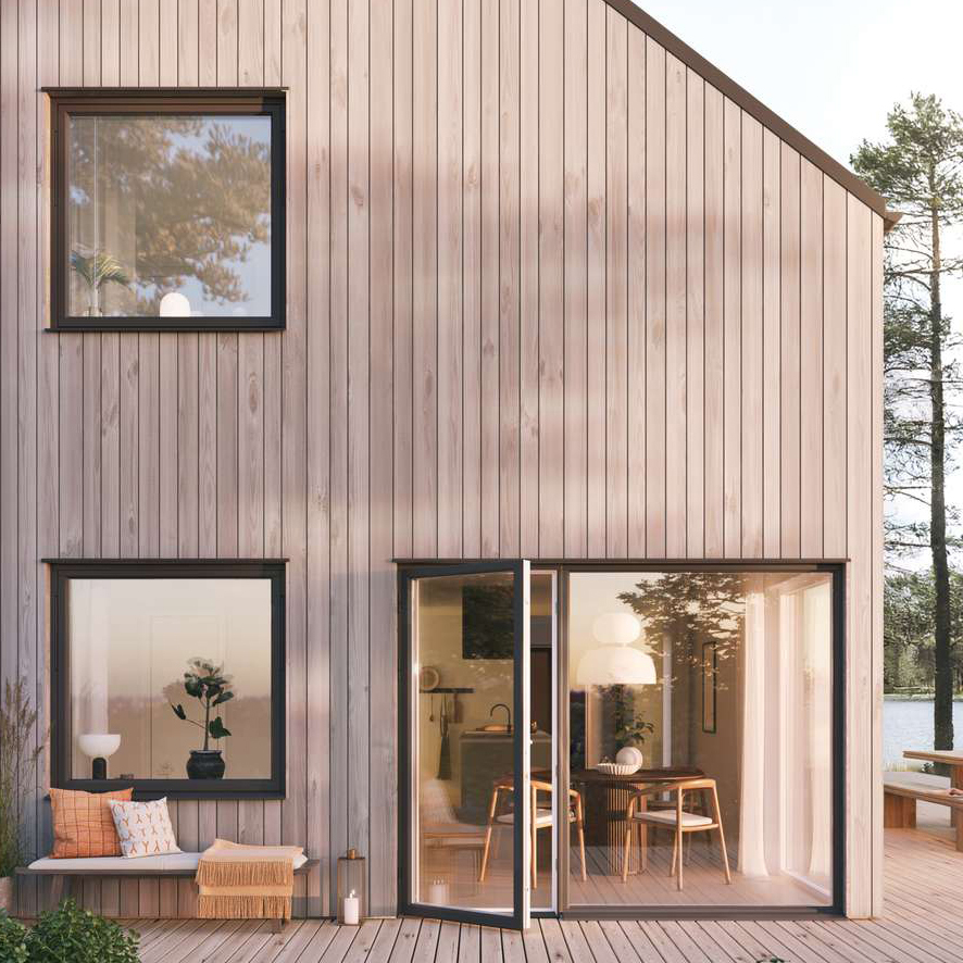 Fast Fönster Elitfönster Original Aluminium