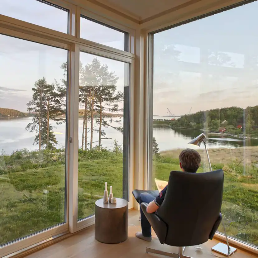 Fast Fönster NorDan NTech Aluminium