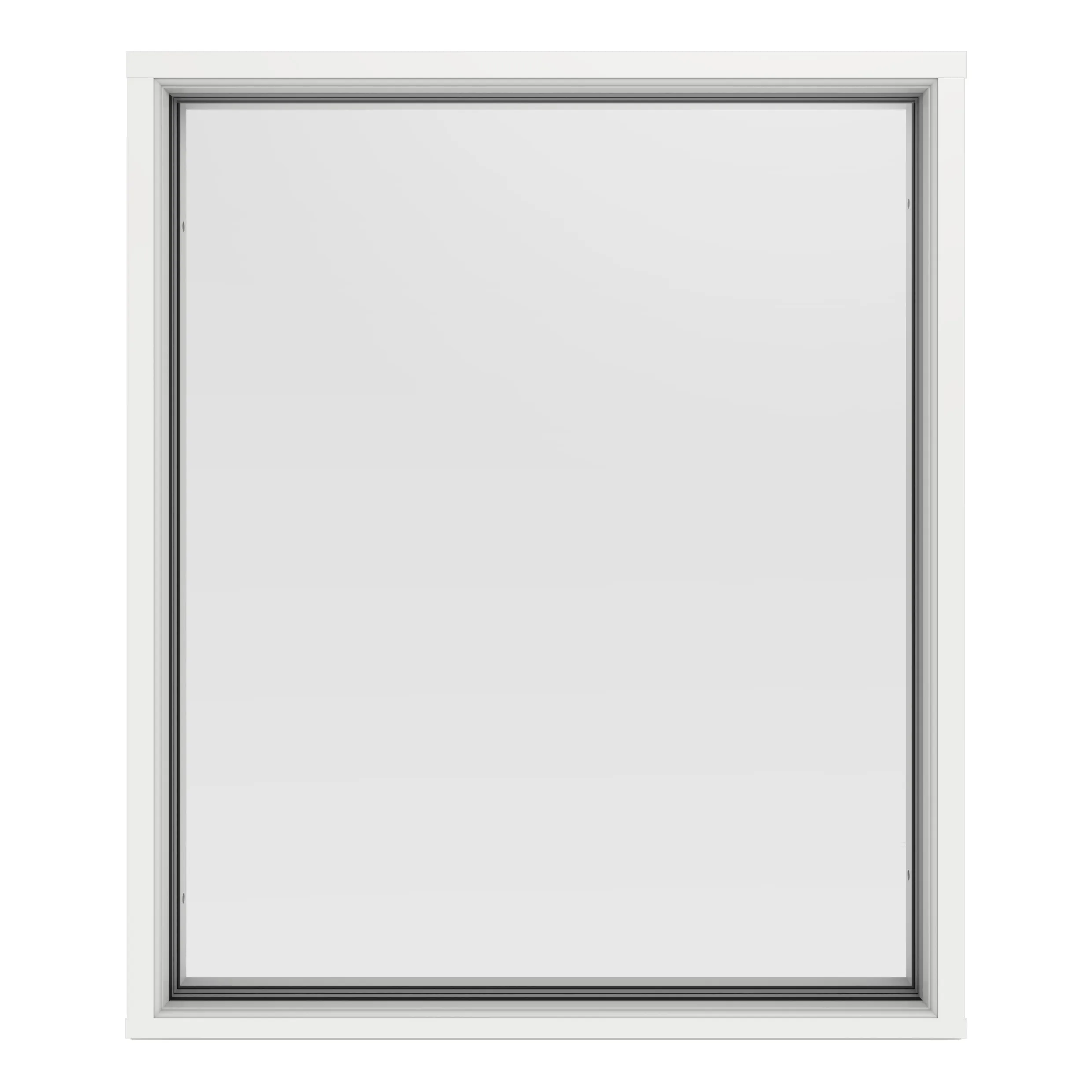 Fast Fönster Outline 3-Glas Aluminium