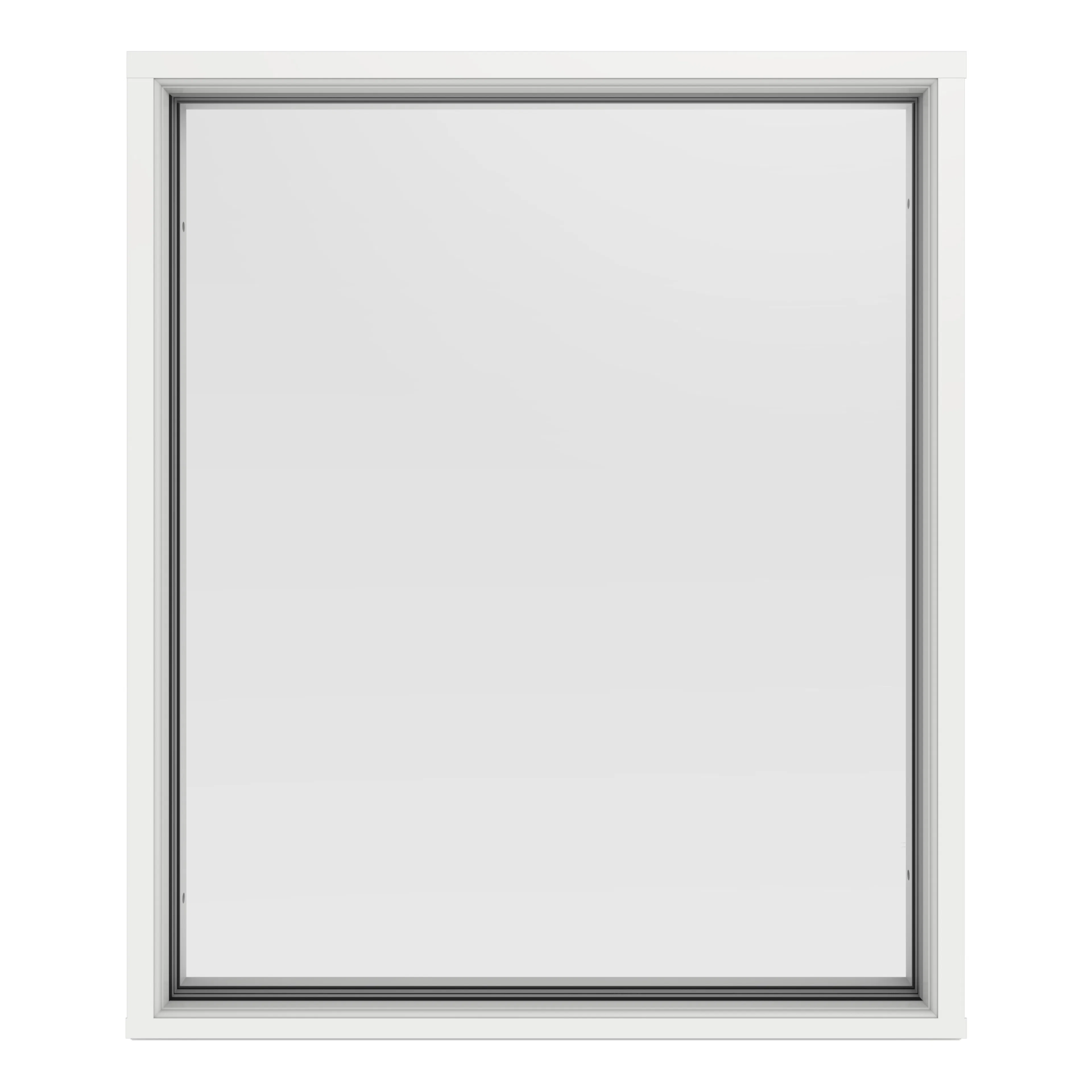 Fast Fönster Outline 3-Glas Aluminium