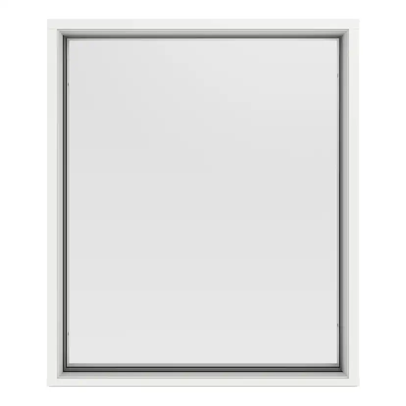 Fast Fönster Outline 3-Glas Aluminium