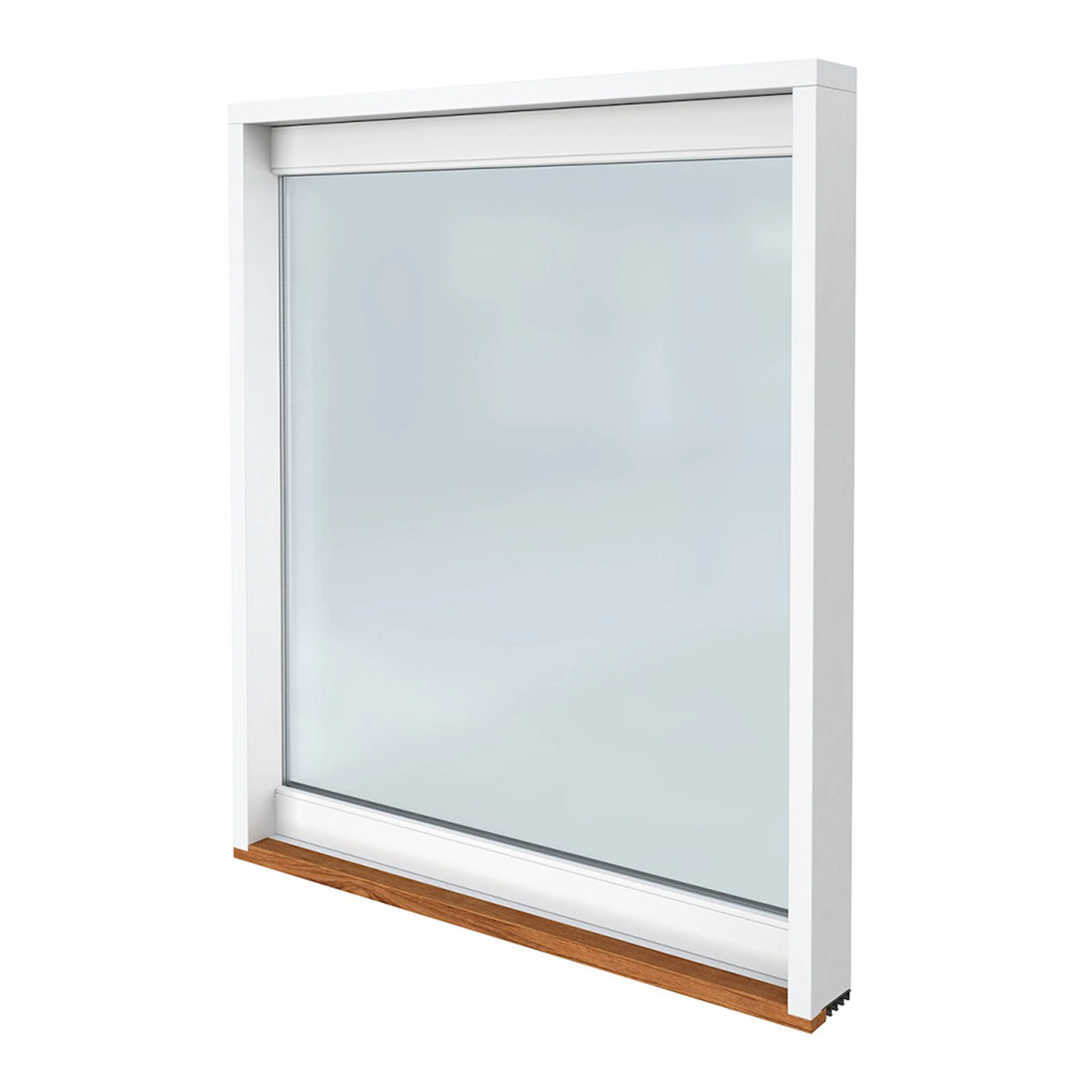 Fast Överljus Svenska Fönster Trä Rund Profil