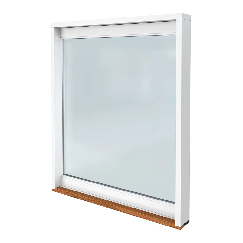 Fast Sidoljus Svenska Fönster Aluminium Rund Profil