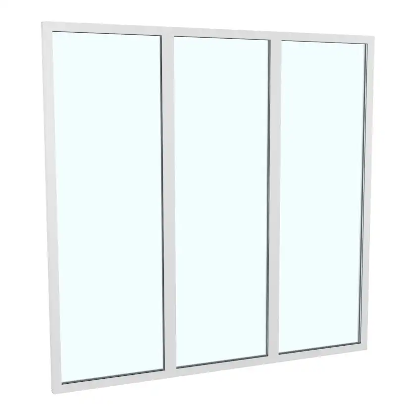 Fast Väggparti Landskap Robust Året runt 3-del