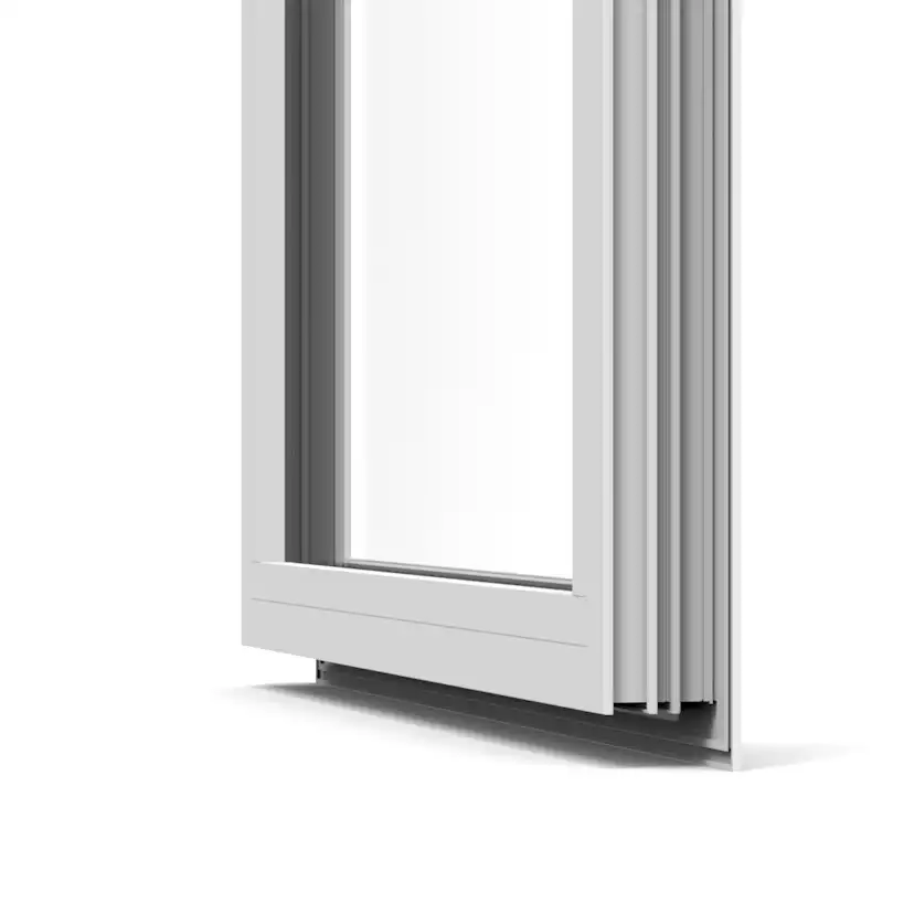 Fast Väggparti Landskap Robust Vår och höst 3-del