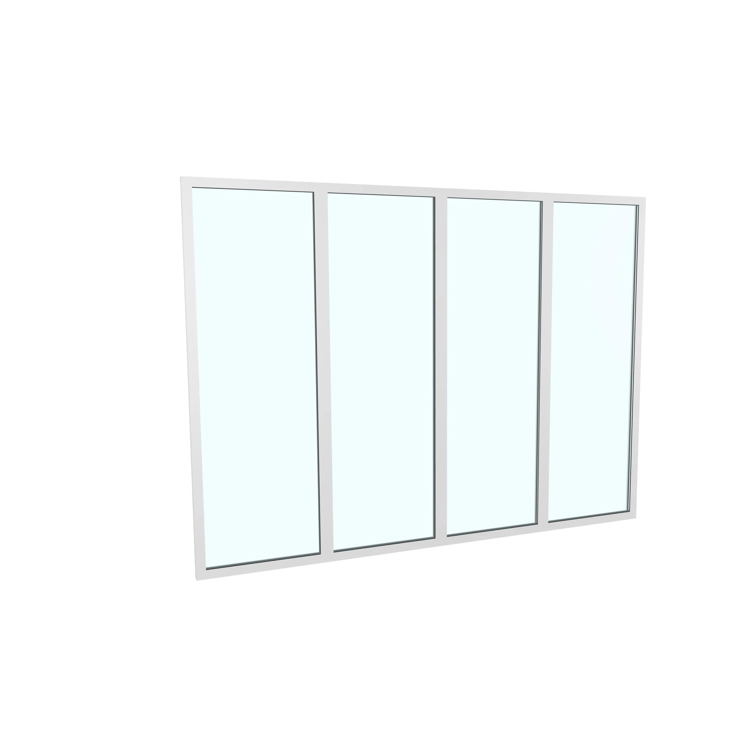 Fast Väggparti Landskap Robust Vår och höst 4-del