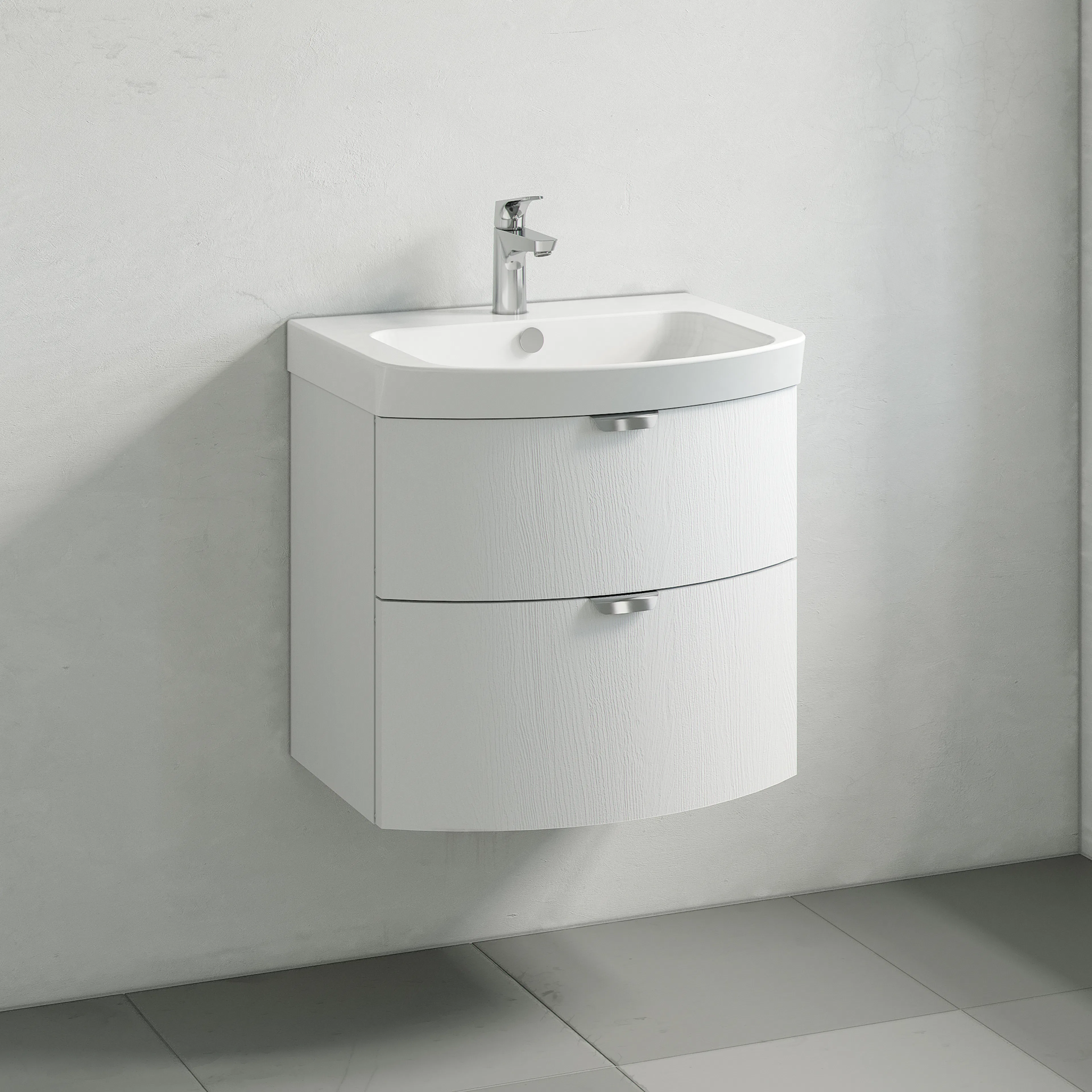 Tvättställsskåp Macro Design Heart med Låda