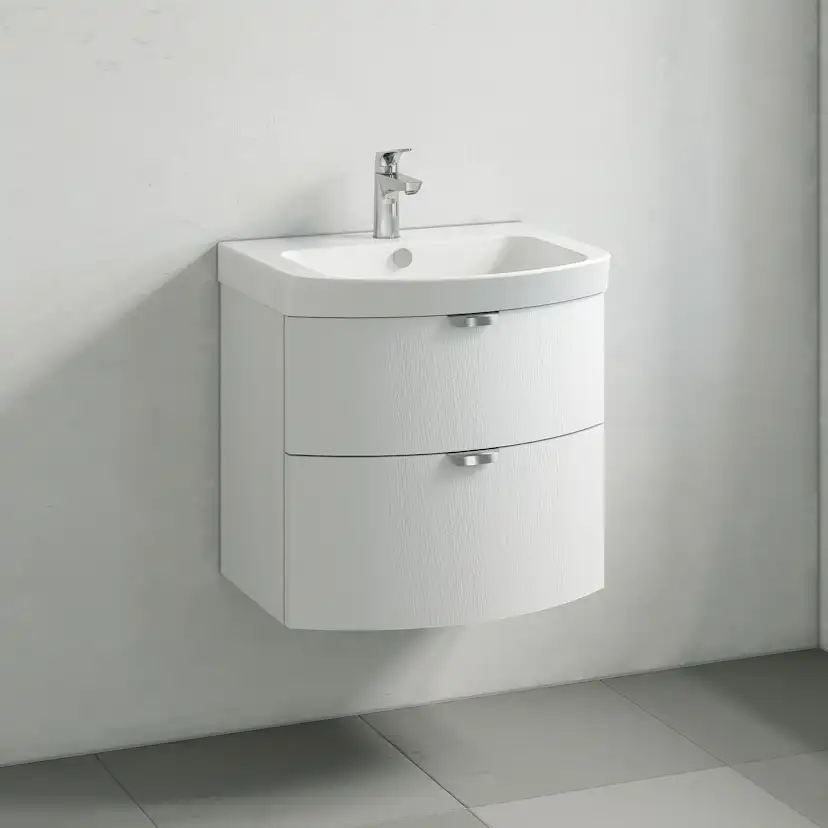 Tvättställsskåp Macro Design Heart med Låda