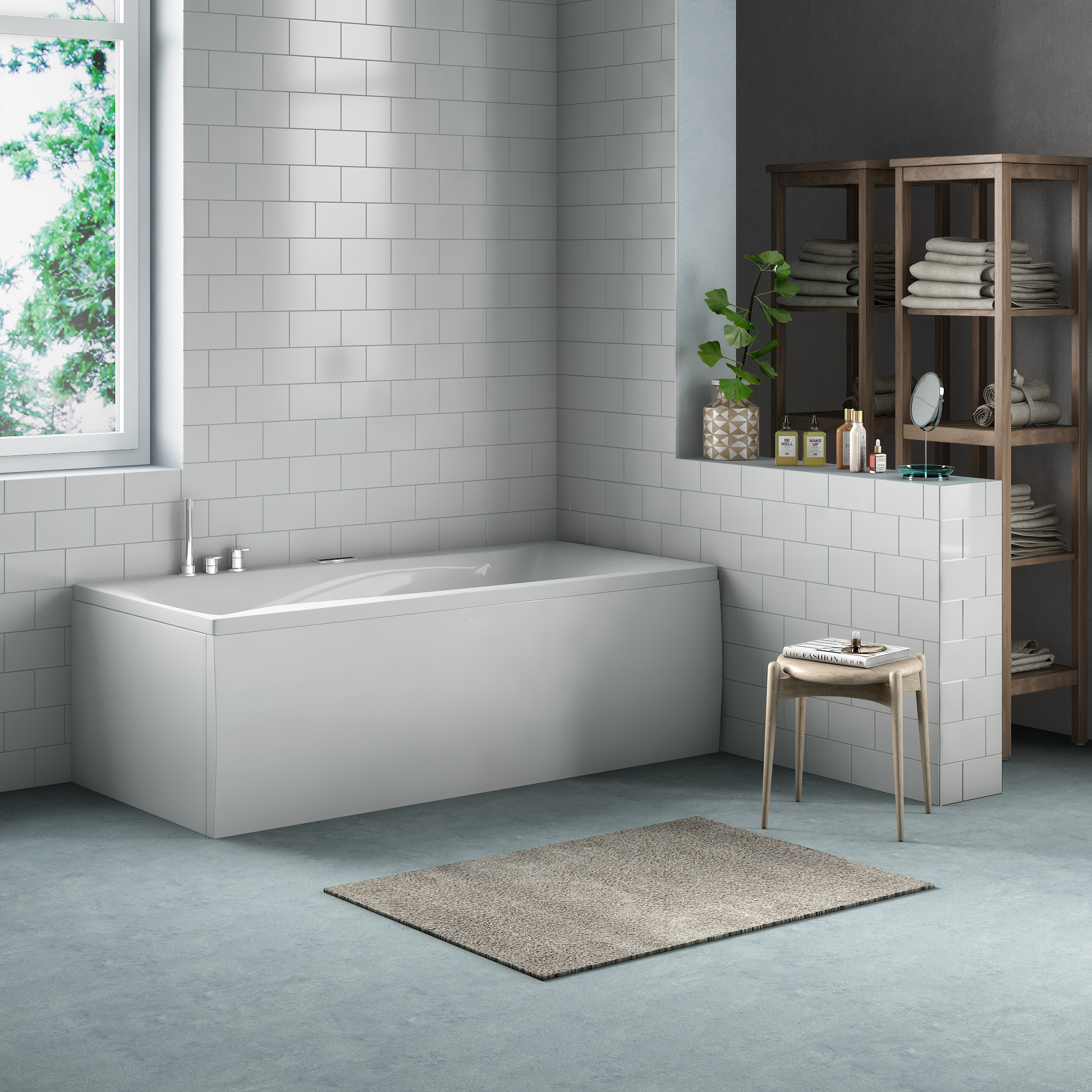 Bubbelbadkar Comfornette Florida