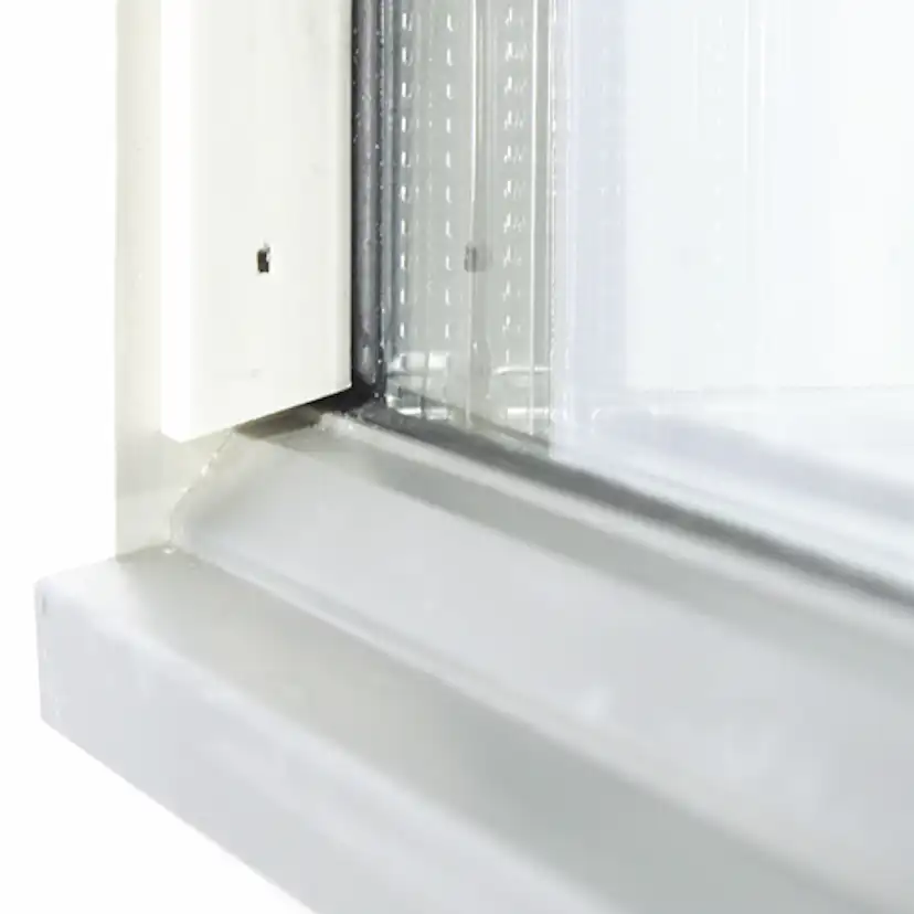 Fast Fönster Outline 3-Glas Trä