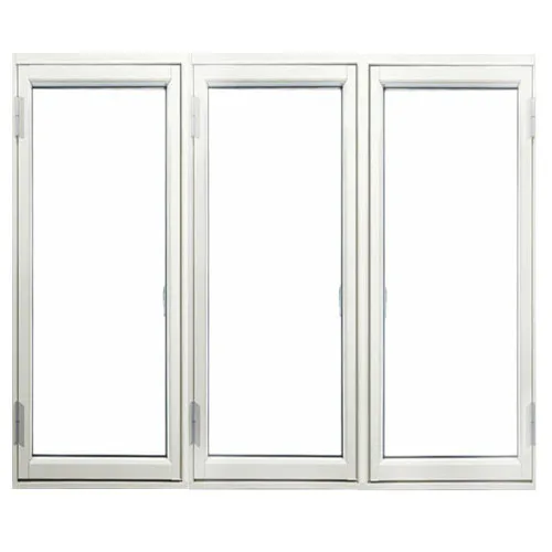 Sidohängt Fönster Outline 3-Glas Aluminium 3-Luft