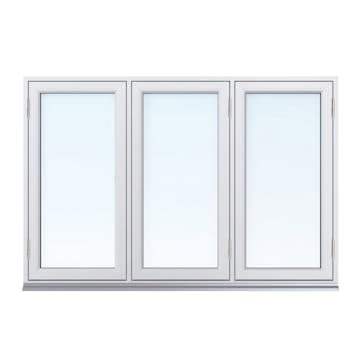 Sidohängt Fönster SP Fönster Stabil 3-Luft Trä