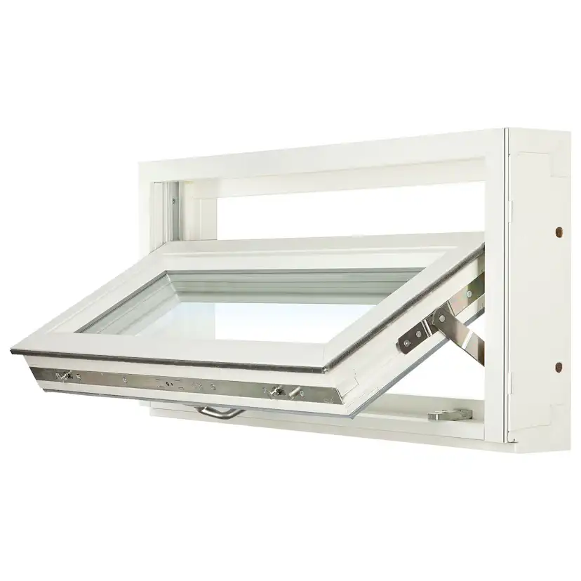 Topturnfönster Svenska Fönster 3-Glas Aluminiumbeklätt Trä