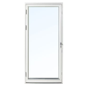 Fönsterdörr Outline Helglasad Enkeldörr 3-Glas Aluminium