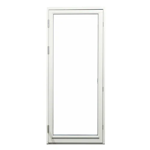 Fönsterdörr Outline Helglasad Enkeldörr 3-Glas Trä