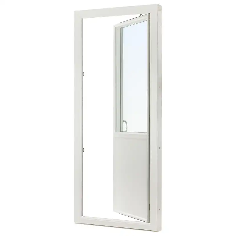 Fönsterdörr Svenska Fönster Inåtgående Aluminiumbeklätt Trä 3-Glas