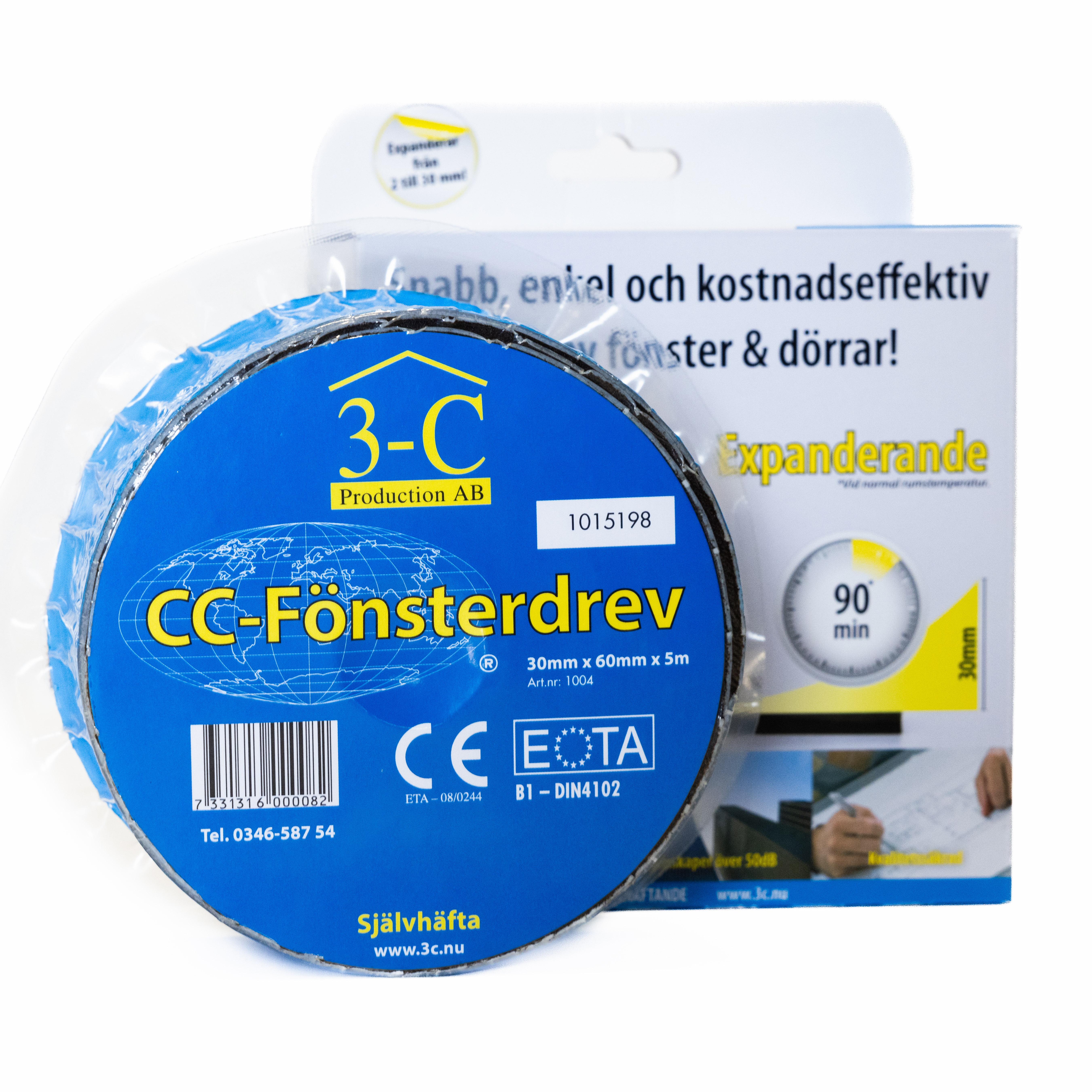 Fönsterdrev 3-C CC Självhäftande