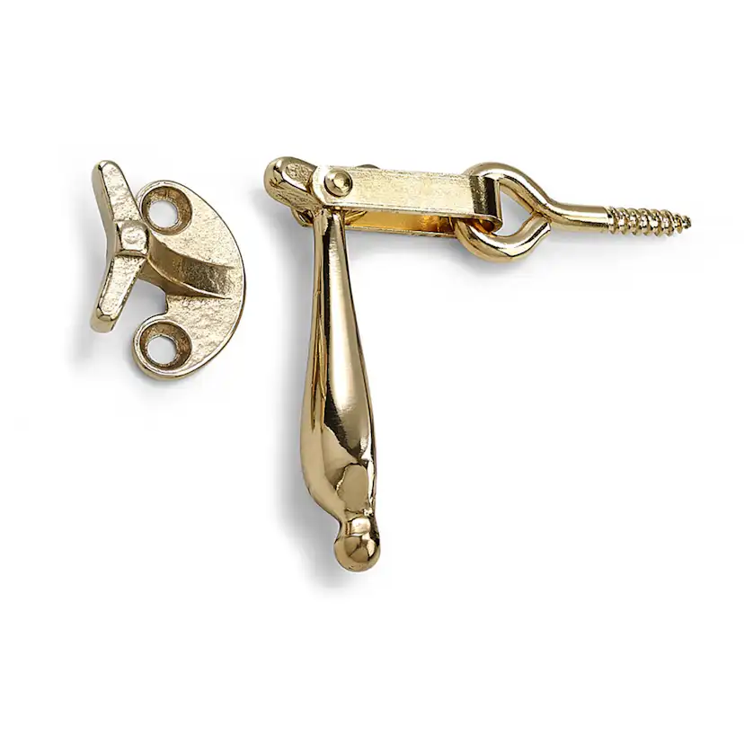 Fönsterlås 1324 Habo Polerad Mässing