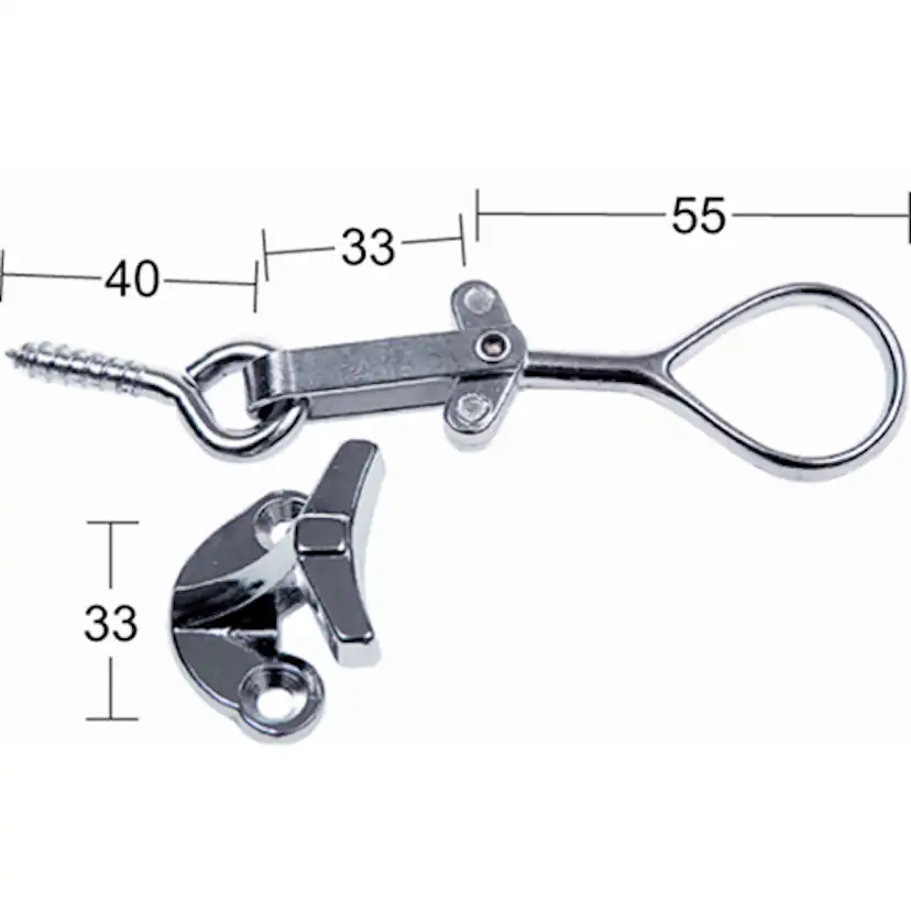 Fönsterlås 280 Habo Polerad Mässing