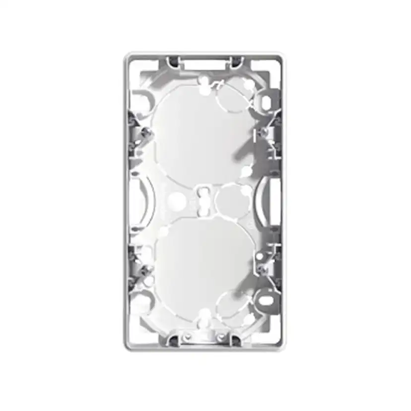 Förhöjningsram Schneider Electric Exxact Vit