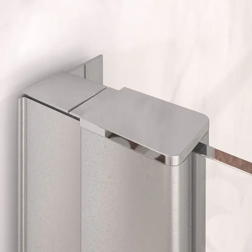 Distansprofil Hietakari för Duschvägg Forma Fast Anodiserad Blank