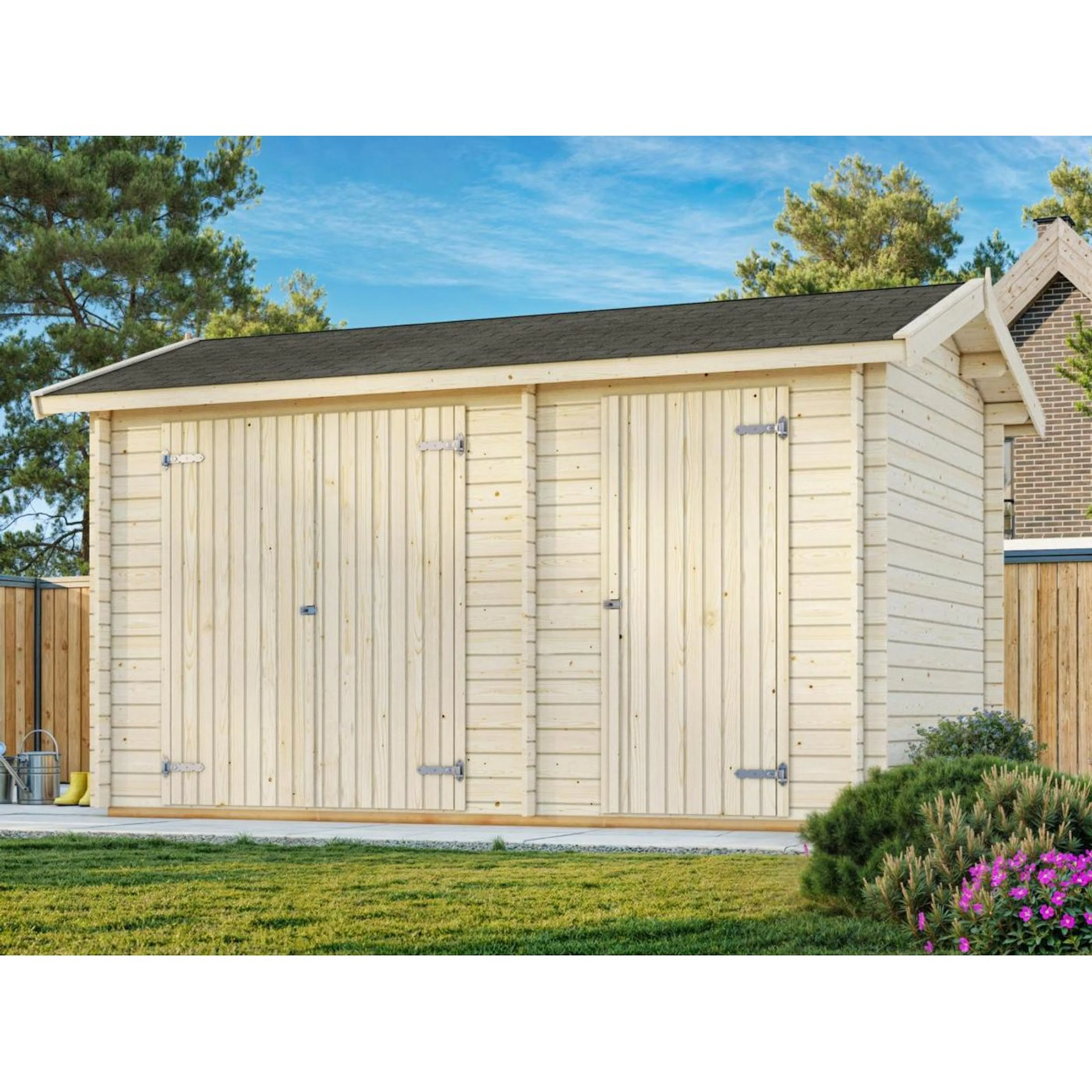 Förråd Palmako Jari 8,9 m2