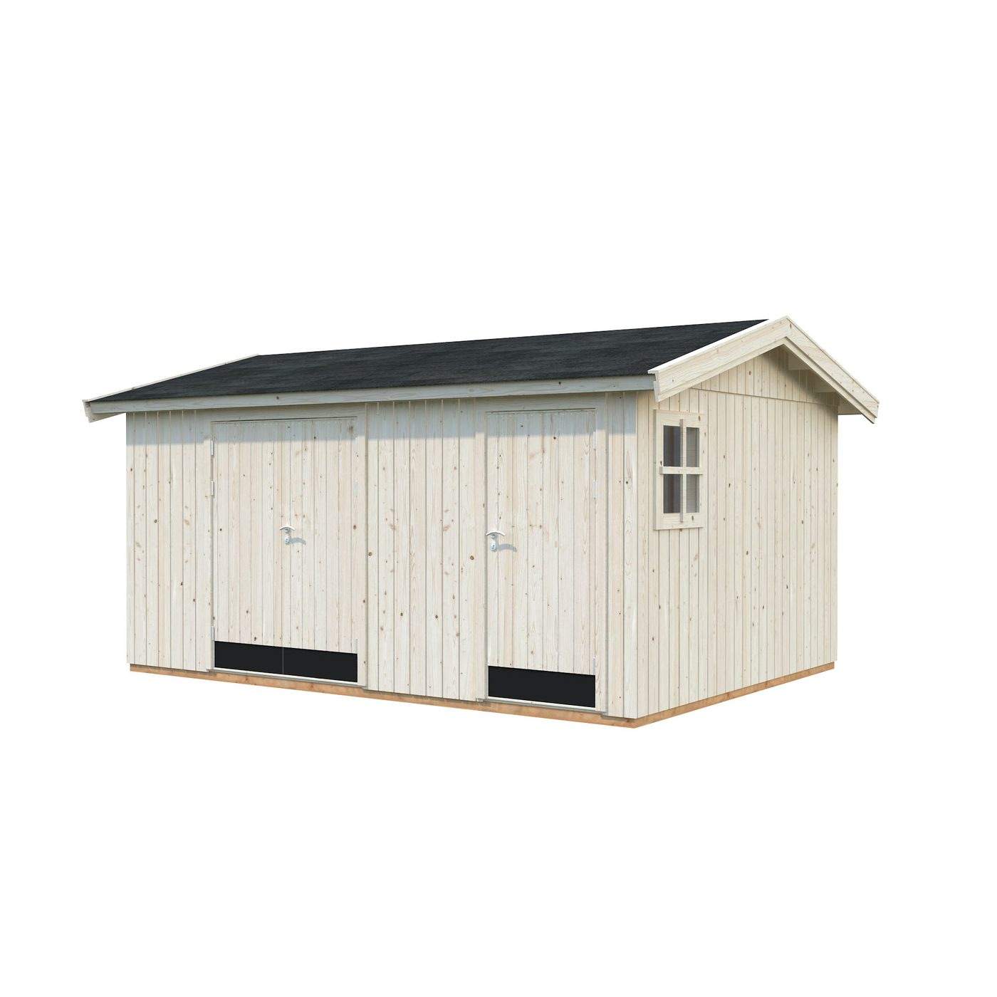 Förråd Palmako Olaf 13,5 m² Redskapsbod i Trä med Sadeltak