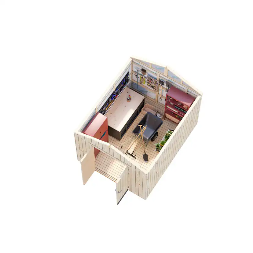 Förråd Palmako Vega 8,4 m2