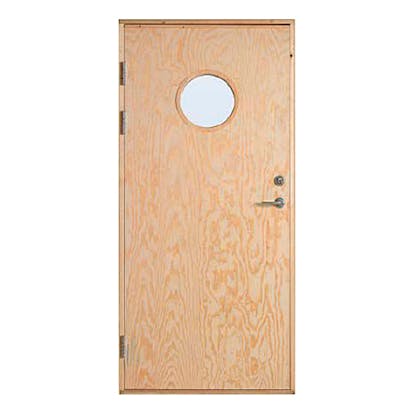 Förrådsdörr 18 grader Förrådsdörr 18 grader