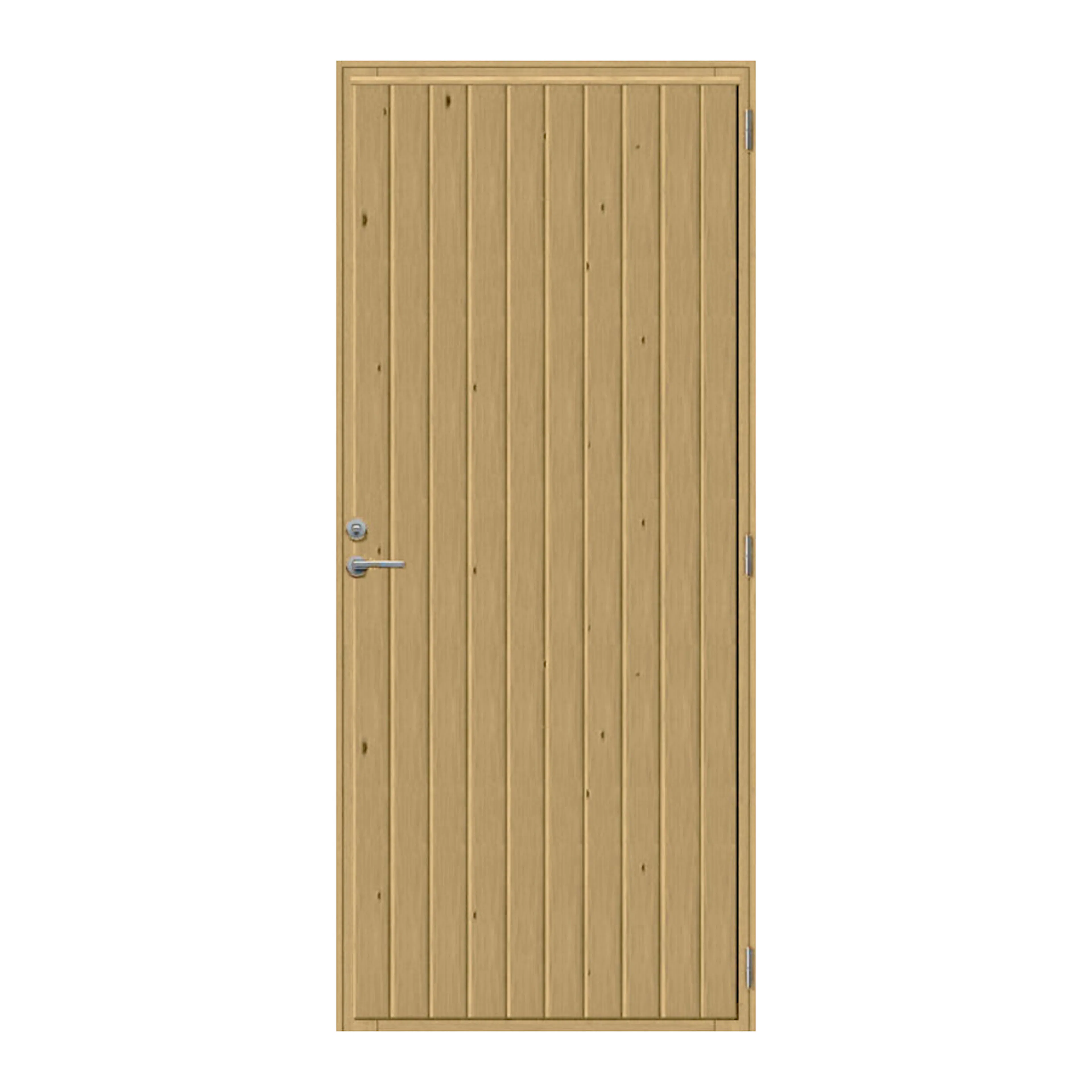 Förrådsdörr Kaski Kniva Obehandlad