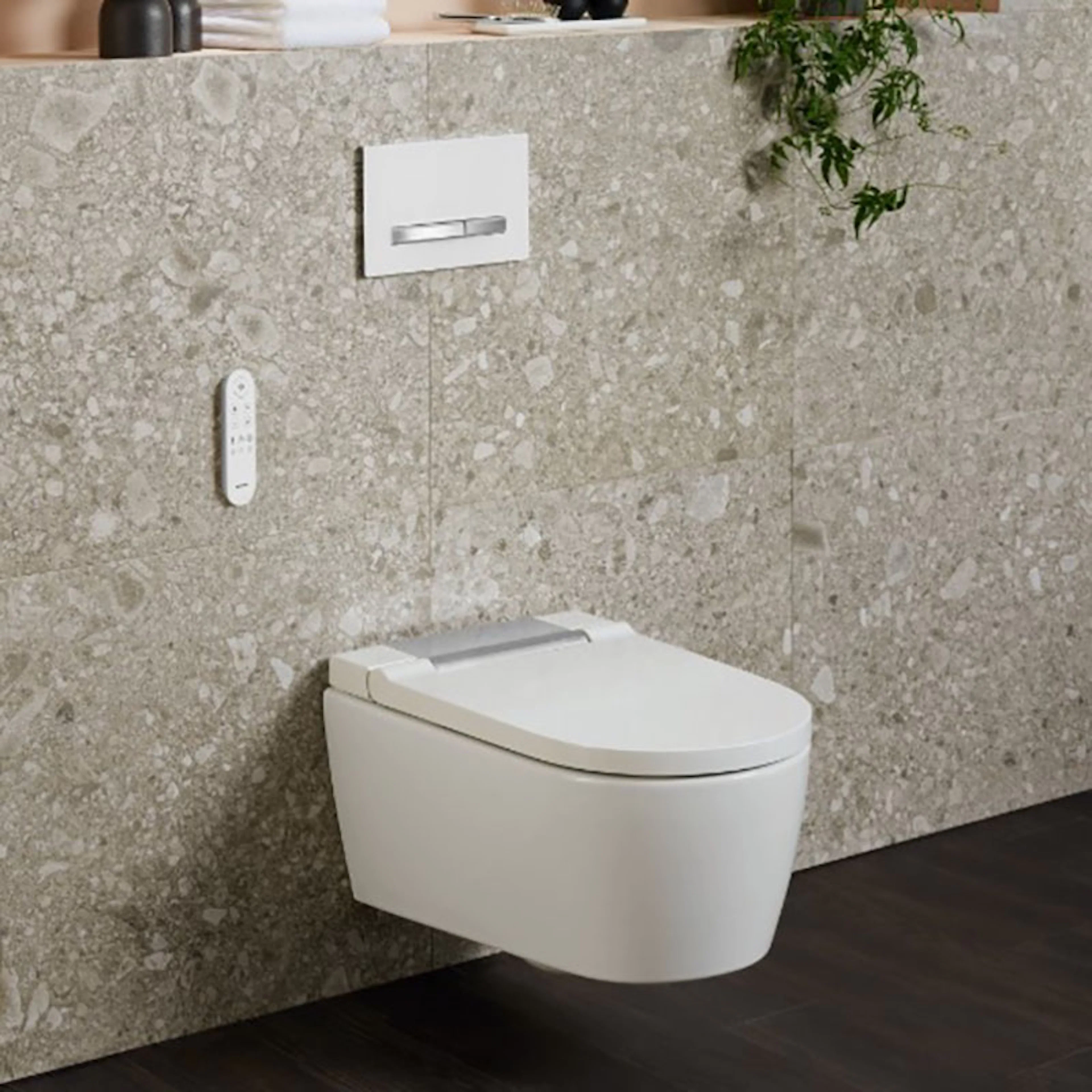 Vägghängd Duschtoalett Geberit AquaClean Sela