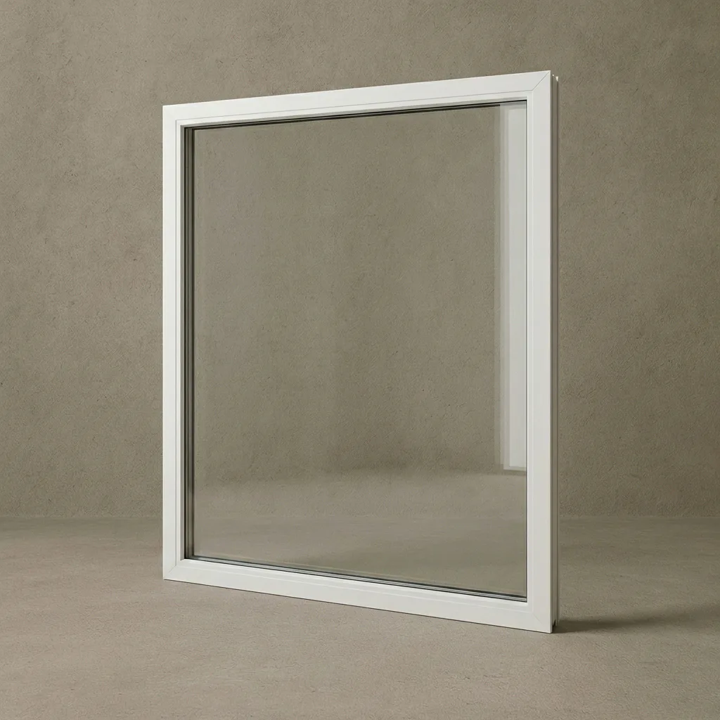 Fast Fönster Sveafönster Stabil PVC 3-glas