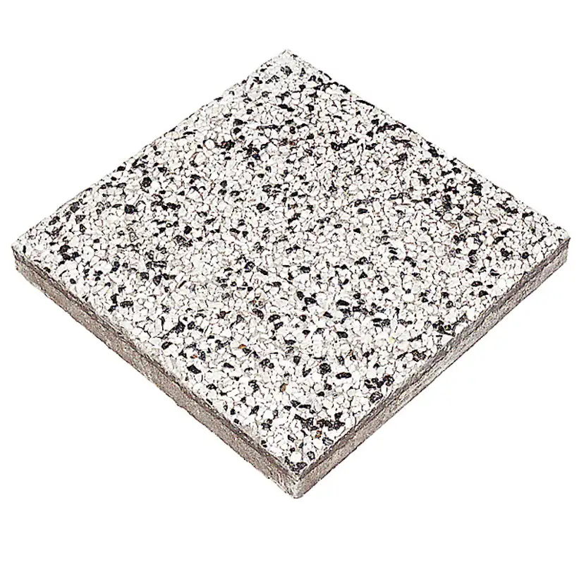 Frilagd platta S:t Eriks Vit/Svart Helpall