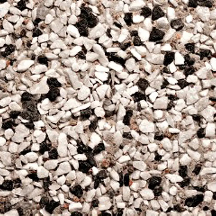 Frilagd platta S:t Eriks Vit/Svart Helpall