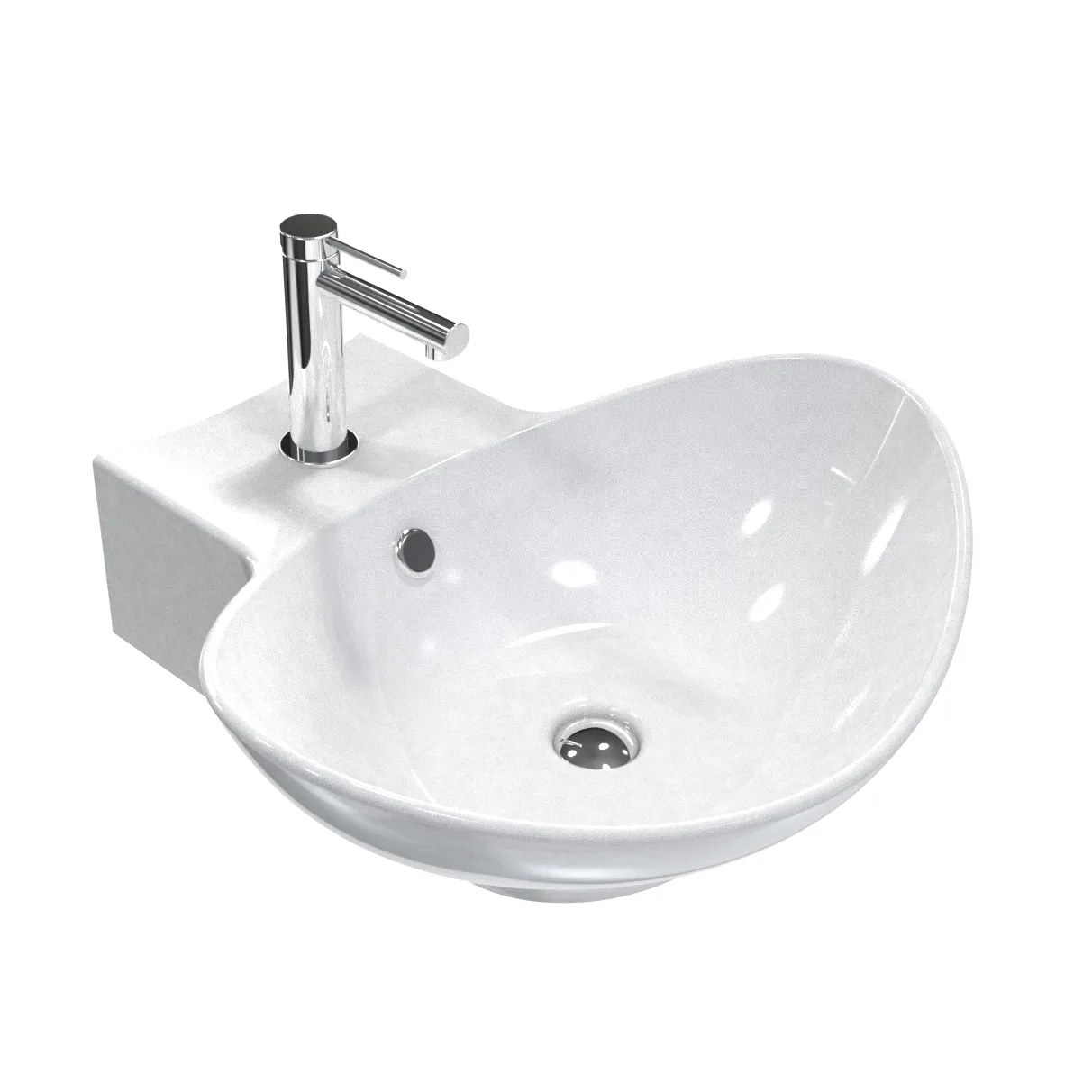 Fristående Tvättställ Miller Badrum 116W1