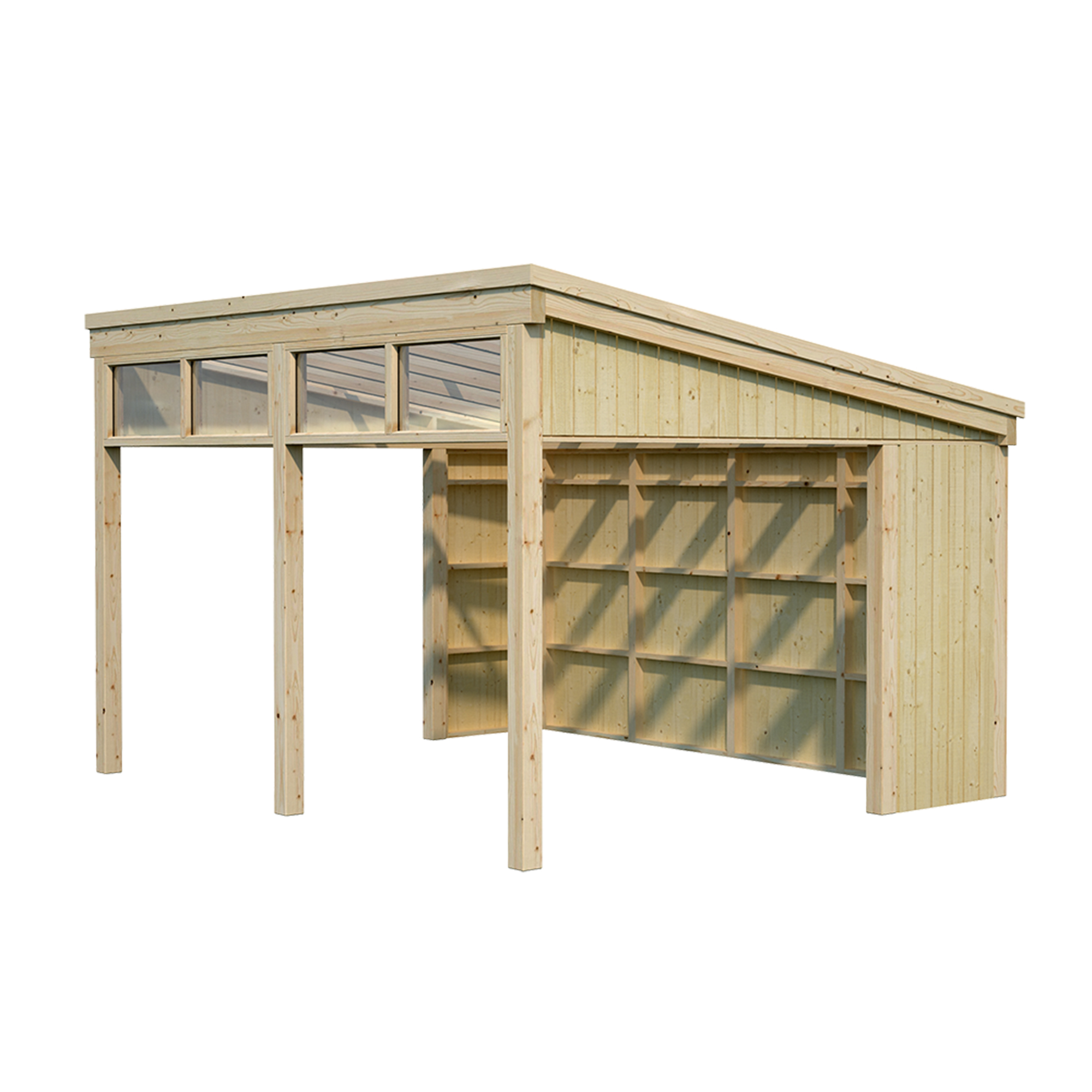 Fristående Uterummstomme Landskap Gnistra