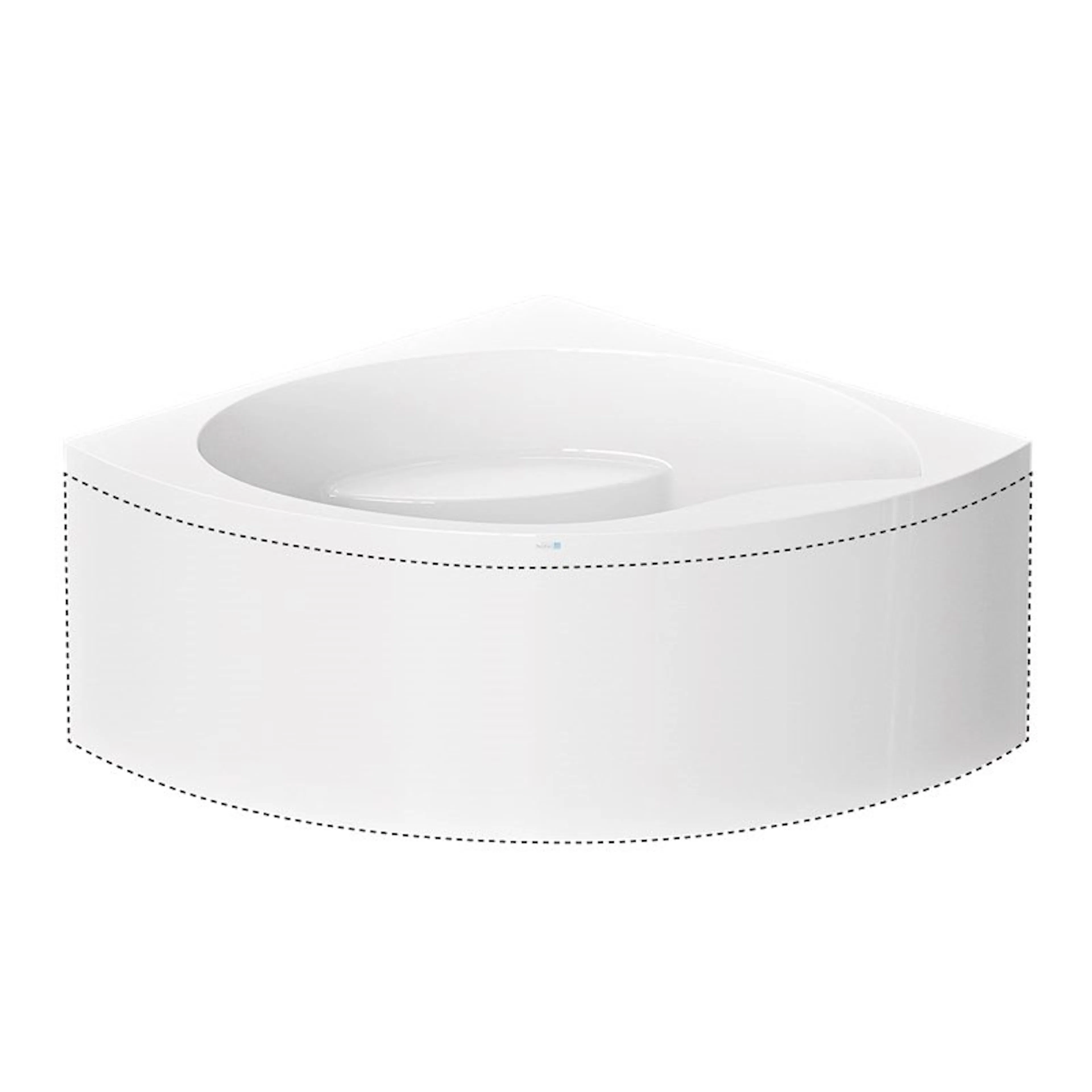 Frontpanel Nordhem till Badkar Glimminge