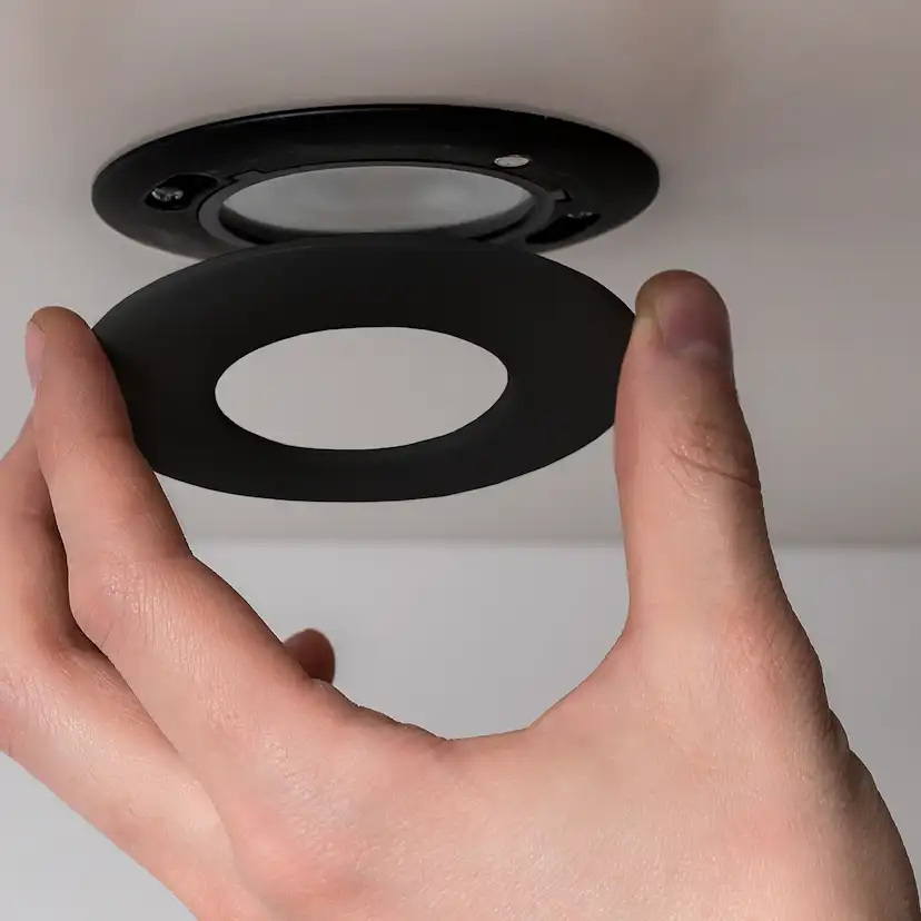 Frontring Hide-a-lite 1208 Svart