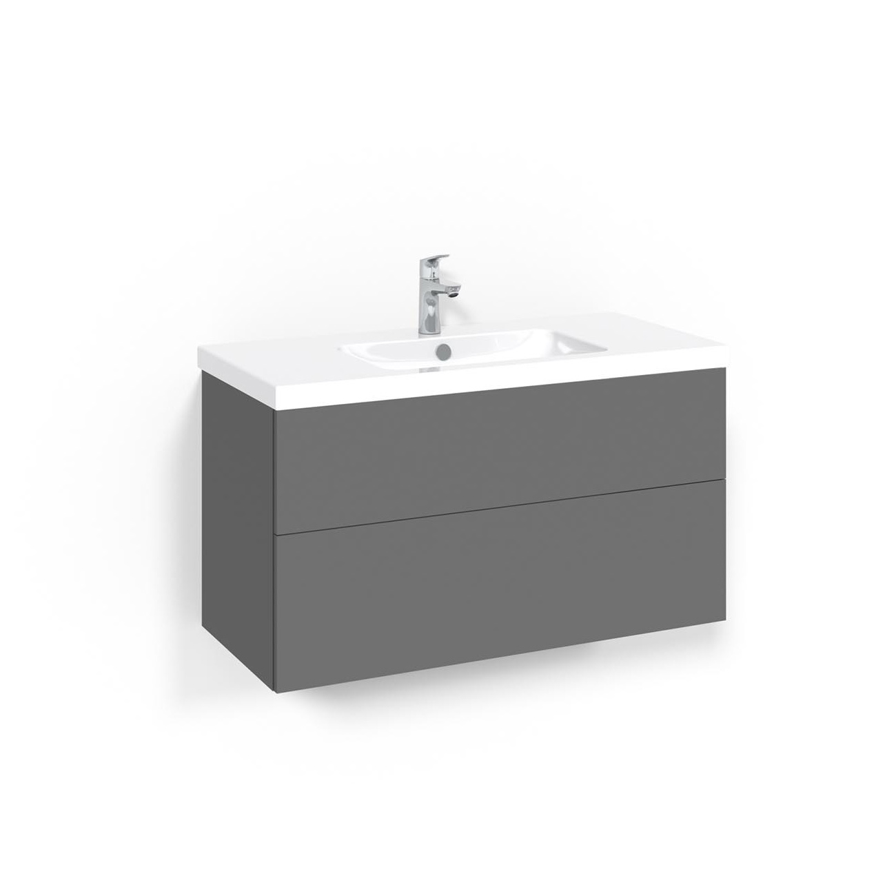 Tvättställsskåp Macro Design Crown Plain Light 45