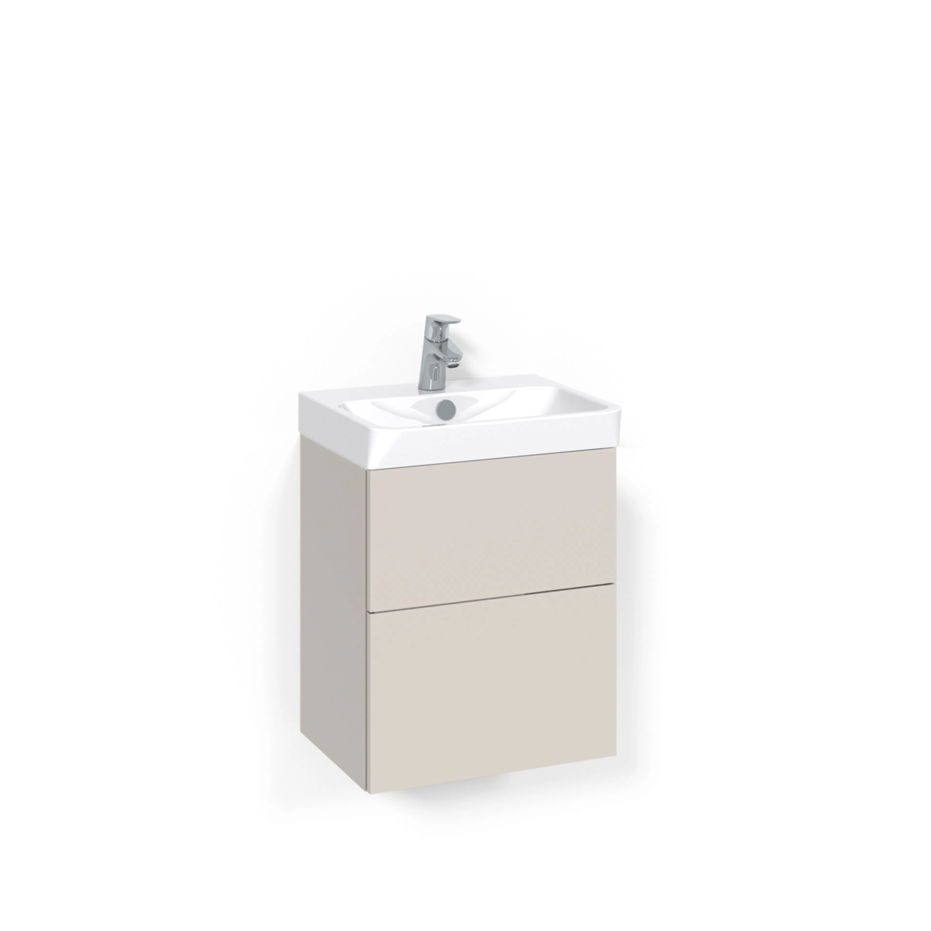 Tvättställsskåp Macro Design Crown Plain Light 70